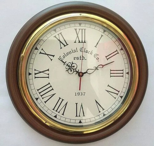 Antico orologio parete - orologio, da