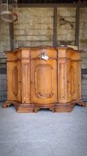 Credenza Scantonata In Patina Antica