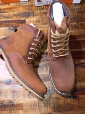 Stivali uomo Timberland Larchmont Prem pelle 6 impermeabili taglia 9,5 larghi scatola mai aperta