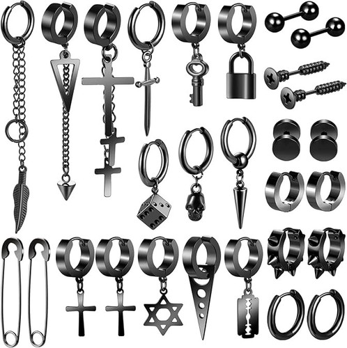 Aretes tipo argolla - 28,