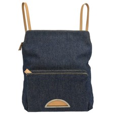 Zaino Christian Dior blu denim