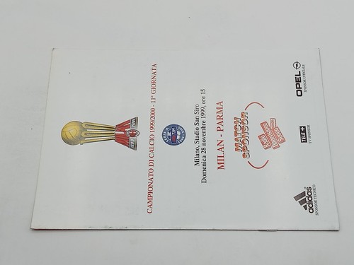 Programma ufficiale campionato - programma,