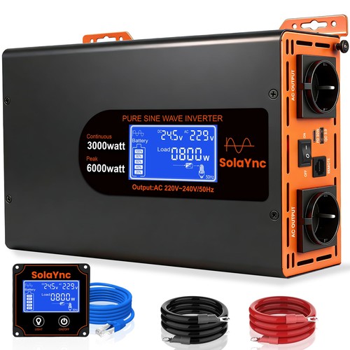 Solaync inverter 3000w 6000w - inverter, 3000w/6000w