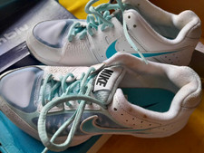 scarpe nike sneakers bianco azzurre 41