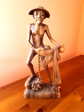 Scultura Vecchio Pescatore