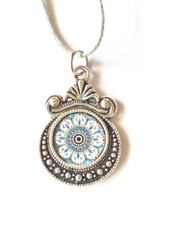 Collana vintage mandala fiore