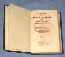 ESPOSIZIONE DELLE SACRE CERIMONIE - Giuseppe Baldeschi 1873 (R4)