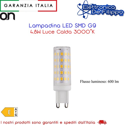 Lampadina led smd 8w - smd, g9