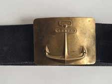 Rara originale cintura sovietica Marina Mercantile dell'URSS anni '80