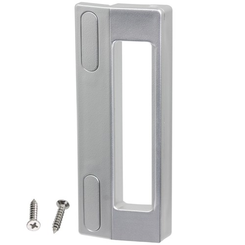 Maniglia porta grigio argento