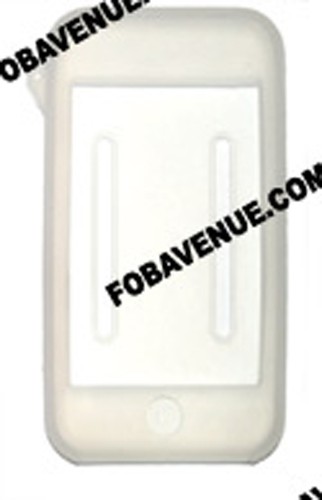 Custodia cover silicone bianco