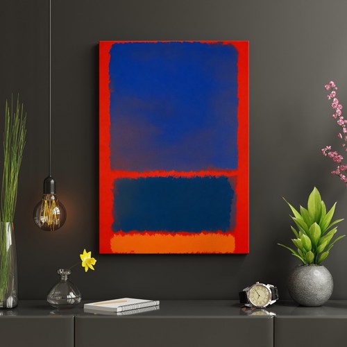 Mark rothko blu arancione - mark,