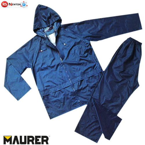 Tuta impermeabile maurer blu - tuta,