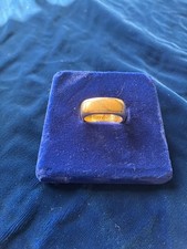 Anello quadrato grosso 18 K