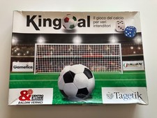 KINGOAL GIOCO DA TAVOLO CALCIO PER VERI INTENDITORI GAMETICA TAGETIK BOARDGAME