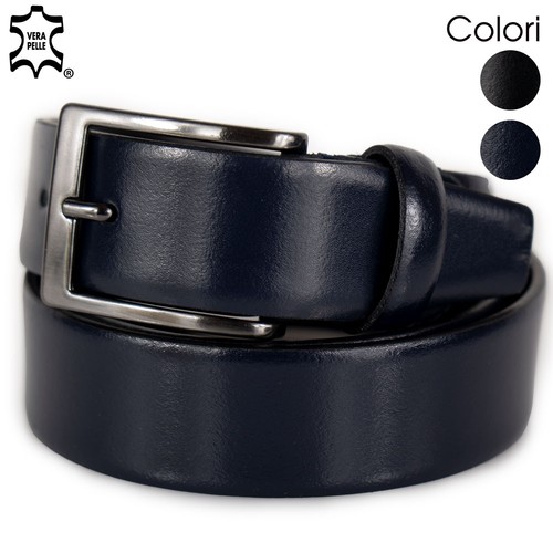 Cintura uomo elegante vera - in,