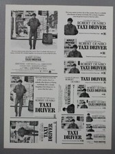 Foglio pubblicitario/slick pubblicitario tassista 1976 8 1/2" x 11"