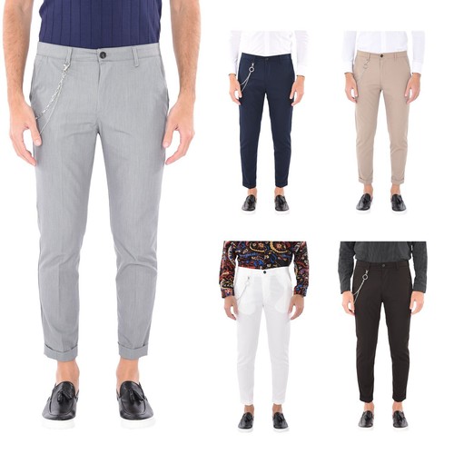 Pantaloni uomo eleganti slim - eleganti,