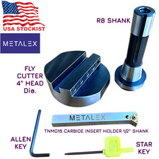 Fresa a mosca 4" testa dia R8