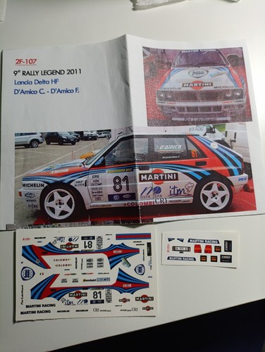 Decals lancia delta - decals,