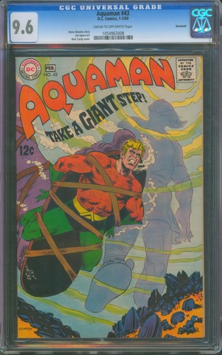Aquaman cgc 9 6 - aquaman, #43