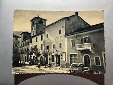 CARTOLINA FANANO PIAZZA O. CORSINI E CASA LARDI VIAGGIATA 1956 OO