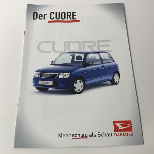 Daihatsu cuore brochure 18p - daihatsu, /