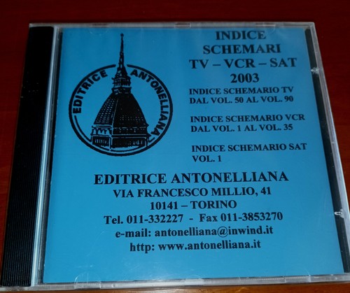 Rom indice schemari tv - cd,