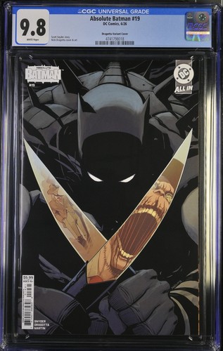 Absolute batman cgc - cgc, 9.8