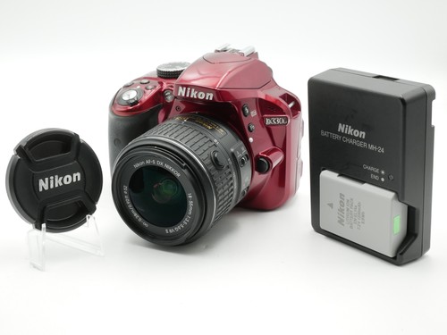 Used red nikon - red,