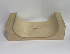 Tech Deck Wood SK8 Parks vero legno mezzo tubo tastiera rampa Spin Master 2011