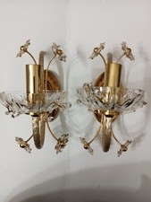 Lampadario vintage anni 80 piu nr. 2  Applique.