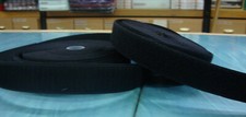 1 mt NASTRO STRAPPO DA CUCIRE NERO cm 3 per velcro MASCHIO FEMMINA - M+F