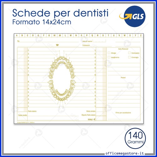 Registro scheda odontoiatrica - registro,