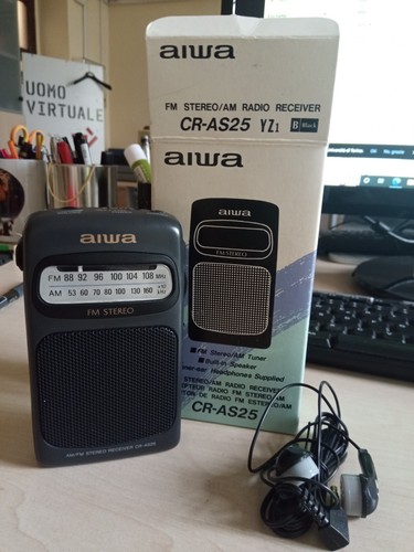 Radio portatile aiwa as25 - radio,