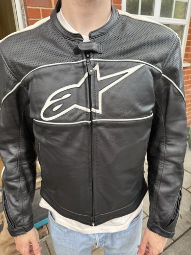Giacca pelle alpinestars - giacca,