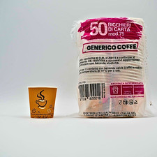 2000 Bicchierini BIO 75 ml - 2,5 oz per caffè espresso - Grafiche e Colori misti