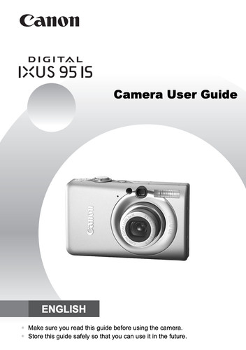 Canon ixus fotocamera - 95, is