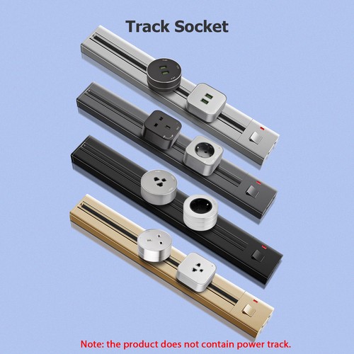 Track sockets power - sockets,