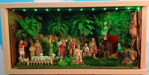 Presepe artigianale in - presepe, artigianale,