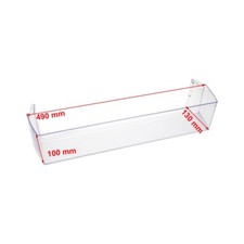 Balconcino Ripiano Porta Bottiglie 490 x 130 x 100 mm Per Frigoriferi Samsung