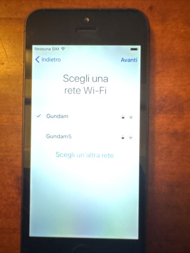 Iphone nero bloccato non si - 5,