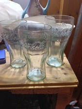 Coca-cola Stock Di Tre Bicchieri Vintage