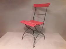 Vecchia Seggiola In Ferro Da
