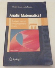 Analisi Matematica 1, Teoria