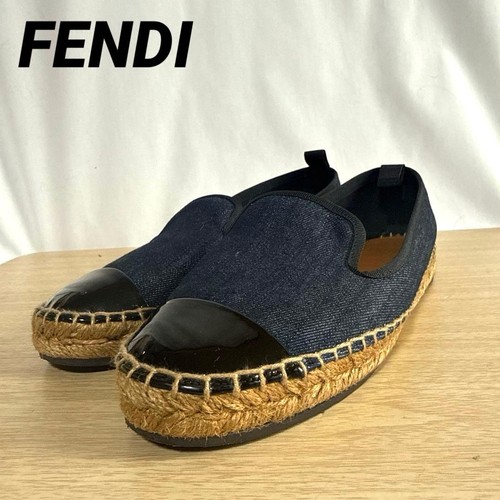 Fendi junia espadrillas - espadrillas, denim