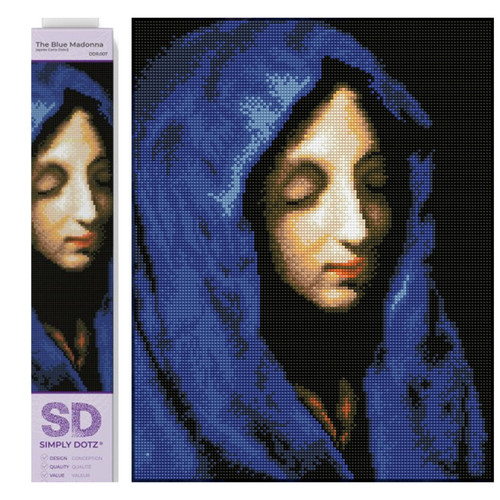 Diamond dotz madonna blu - dotz,