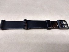 Glossy Black Plastic Strap