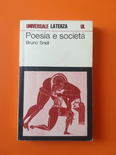 Snell poesia e società - snell,
