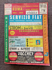 ELENCO ABBONATI AL TELEFONO ROMA E AGRO ROMANO 1965 - 1966  (3° volume) STRADALE